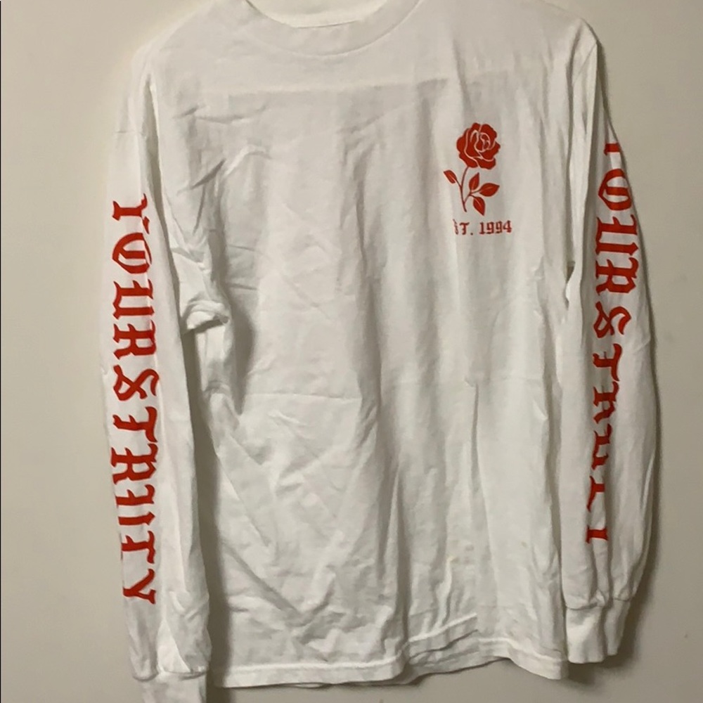Yours truly shirt
